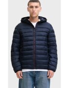 Jack & Jones Мъжко яке с качулка - Bradley 12280970 - Стандартна кройка - Тъмно морско синьо