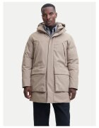 Jack & Jones Мъжко зимно яке бежово - устойчив материал