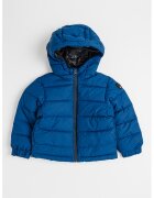 Jack & Jones Непромокаемо зимно яке с качулка - Тъмносин