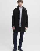 Jack & Jones Палто с вълна Черен