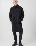 Jack & Jones Палто с вълна и яка Черен