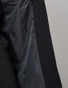 Jack & Jones Палто с вълна и яка Черен