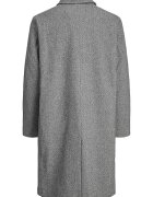 Jack & Jones Палто с вълна и яка Светлосив меланж