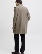 Jack & Jones Палто с вълна Сиво-бежов