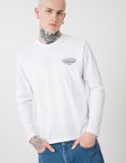 Jack & Jones Памучна блуза с лого Черен/Бял