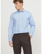 Jack & Jones Памучна слим риза Blacardiff