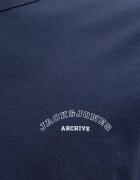 Jack & Jones Памучна тениска и спортни бермуди Тъмносин