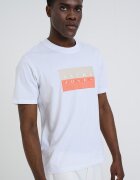 Jack & Jones Памучна тениска с лого Бял