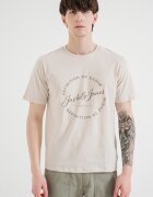Jack & Jones Памучна тениска с лого Камел