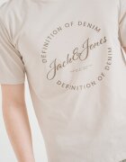 Jack & Jones Памучна тениска с лого Камел