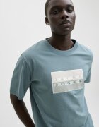 Jack & Jones Памучна тениска с лого Лавандула