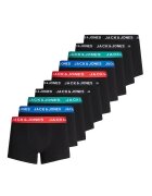 Jack & Jones Памучни боксерки с еластична талия с лого - 10 чифта