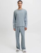 Jack & Jones Пижама от памук синкаво сиво Синьо сиво