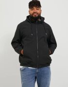 Jack & Jones Plus Jacheta softshell cu gluga barbati big sizes