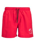 Jack & Jones Плувни шорти и кърпа - 2 части Червен