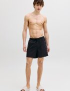 Jack & Jones Плувни шорти с лого Черен