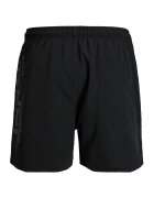 Jack & Jones Плувни шорти с лого Черен