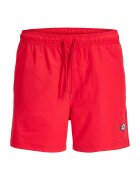 Jack & Jones Плувни шорти с регулируема талия Аленочервен