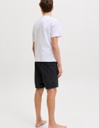 Jack & Jones Плувни шорти с връзка Избеляло черно