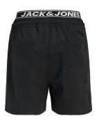Jack & Jones Плувни шорти с връзка Избеляло черно