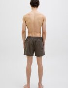 Jack & Jones Плувни шорти с връзка Кафяв
