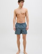 Jack & Jones Плувни шорти с връзка Въглен сиво