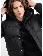 Jack & Jones Подплатено зимно яке с еластични маншети - Черен