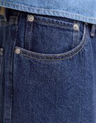 Jack & Jones Прави дънки с висока талия Тъмносин