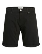 Jack & Jones Прави къси дънки Черен