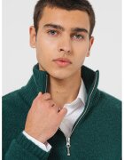 Jack & Jones Пуловер Rollie с къс цип и свободна кройка