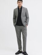 Jack & Jones Пуловер с цип Черен
