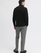 Jack & Jones Пуловер с цип Черен