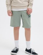 Jack & Jones Шорти със средна талия и връзка Бледозелен