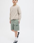 Jack & Jones Шорти със средна талия и връзка Бледозелен
