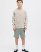 Jack & Jones Шорти със средна талия и връзка Бледозелен