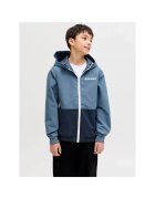 Jack & Jones Софтшел яке - момчета - с качулка - Стандартна кройка - Син