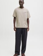 Jack & Jones Спортен екип от органичен памук с шорти Бежов/Tъмносив