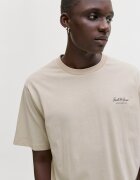 Jack & Jones Спортен екип от органичен памук с шорти Бежов/Tъмносив