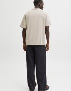 Jack & Jones Спортен екип от органичен памук с шорти Бежов/Tъмносив