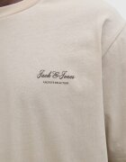 Jack & Jones Спортен екип от органичен памук с шорти Бежов/Tъмносив