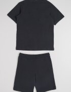 Jack & Jones Спортен екип с органичен памук с шорти Черен