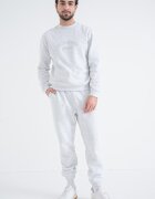 Jack & Jones Спортен екип с органичен памук Светлосив меланж