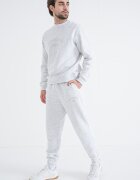 Jack & Jones Спортен екип с органичен памук Светлосив меланж