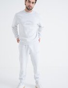 Jack & Jones Спортен екип с органичен памук Светлосив меланж