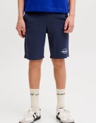 Jack & Jones Спортни бермуди с регулируема талия Тъмносин