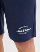 Jack & Jones Спортни бермуди с регулируема талия Тъмносин
