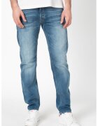 Jack & Jones Свободни дънки Mike със захабен вид