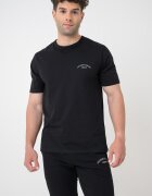 Jack & Jones Тениска худи и къс панталон - 3 части Бял/Черен