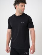 Jack & Jones Тениска худи и къс панталон - 3 части Бял/Черен