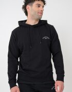 Jack & Jones Тениска худи и къс панталон - 3 части Бял/Черен